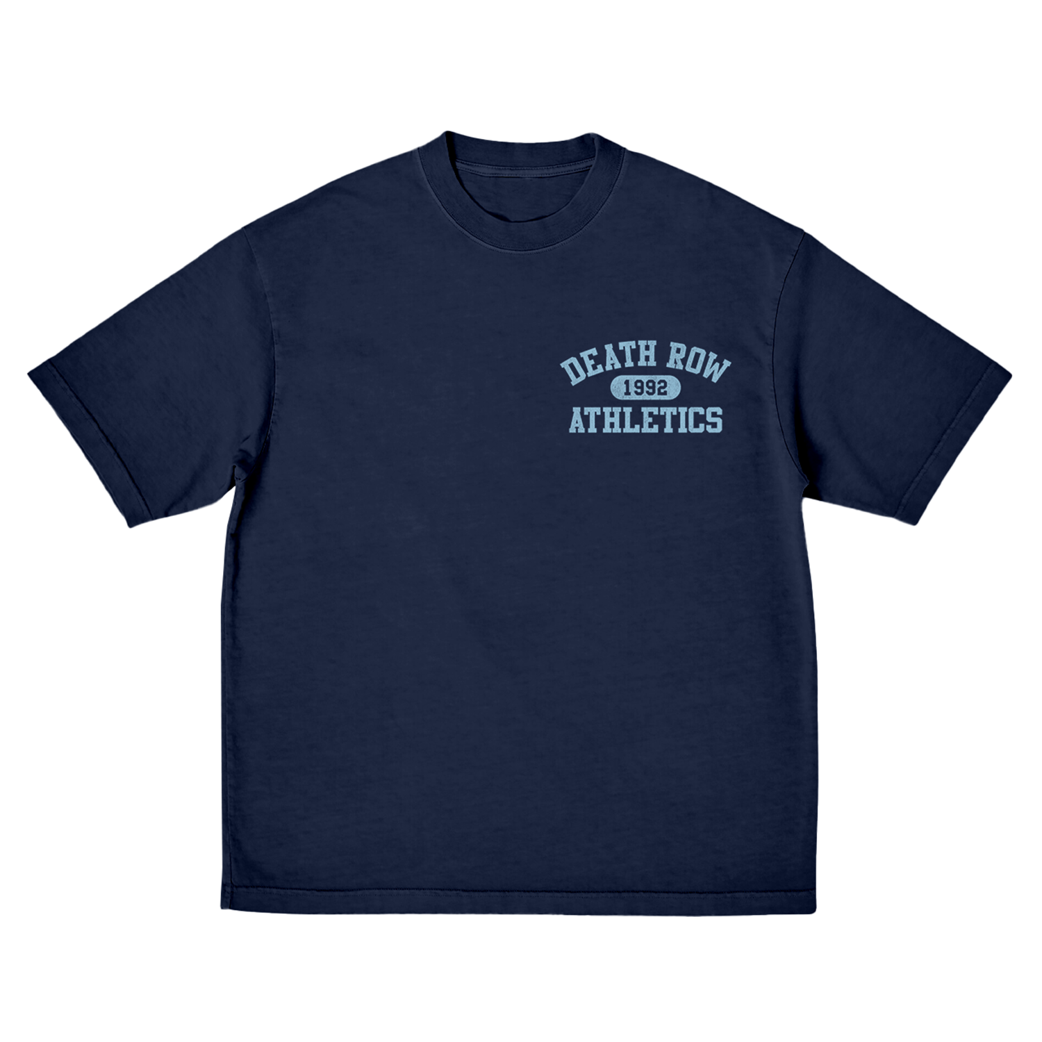 Death Row Records - Death Row Athletics Tee Navy